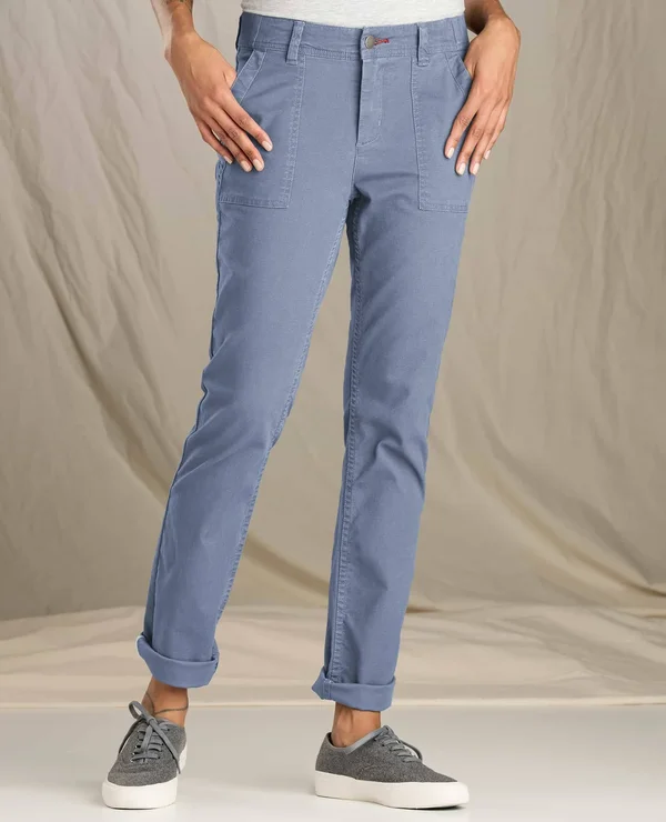 Toad & Co Women's Earthworks Pant - 6 - High Tide