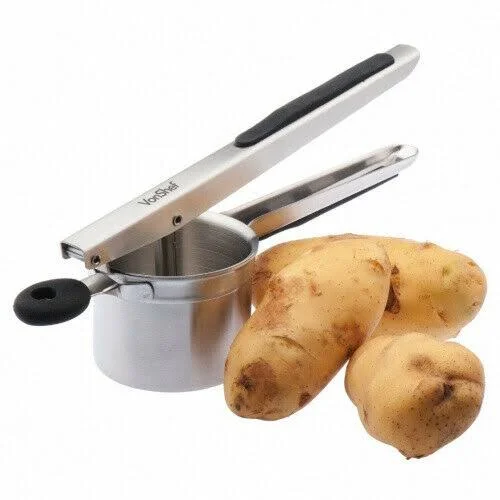 VonShef Professional Stainless Steel Mash Potato Ricer Masher Fruit Press
