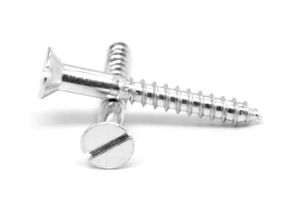 #10 x 1 1/2x22 Wood Screw Slotted Flat Head Low Carbon Steel Zinc Plated Pk 2000