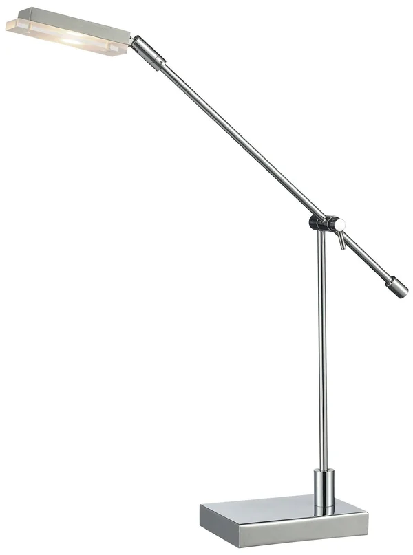 Dimond D2708 BIBLIOTHEQUE Adjustable LED Desk Lamp in Polished Chrome