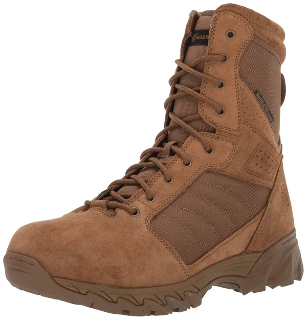 Smith & Wesson Men's Breach 2.0 Tactical Waterproof Side Zip Boots