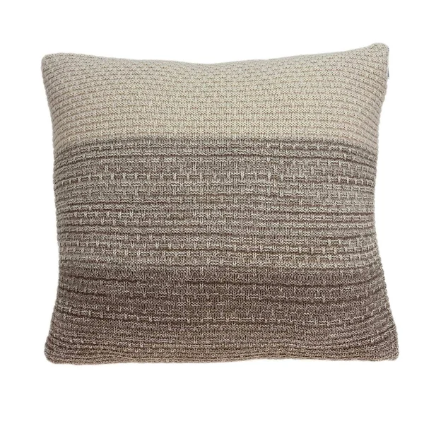 20x22 x 0.5x22 x 20x22 Unique Transitional Tan Cotton Accent Pillow Cover