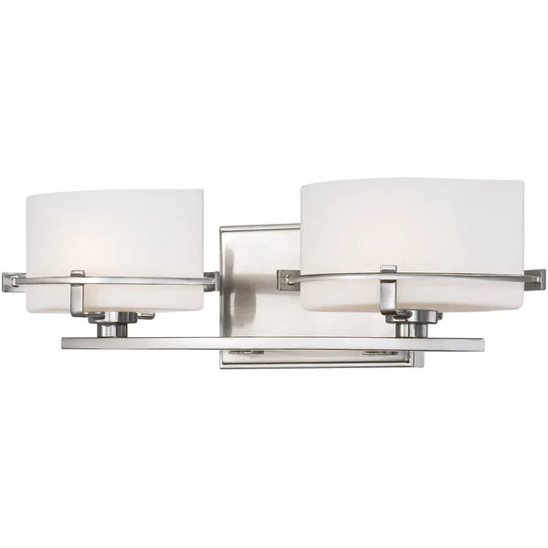 Quoizel NN8602BN Nolan Bath 2 Light Brushed Nickel