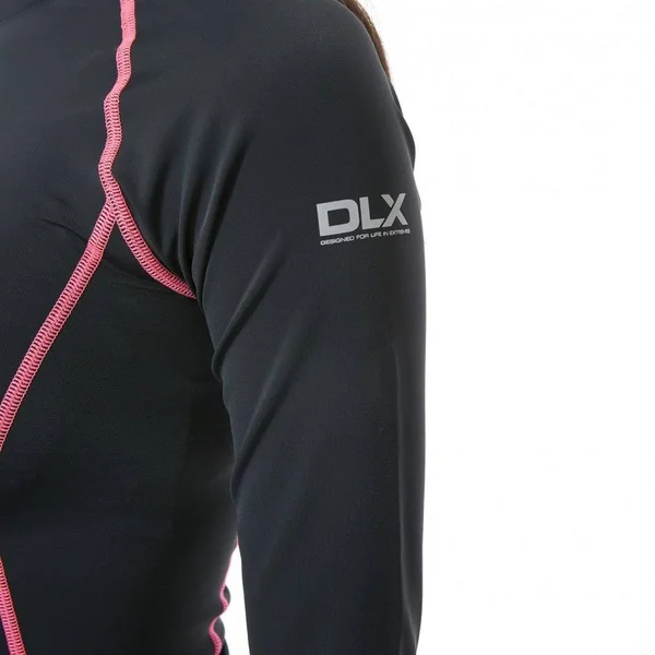 (L, Black) Trespass Womens/Ladies Dasha Long Sleeve Compression Top