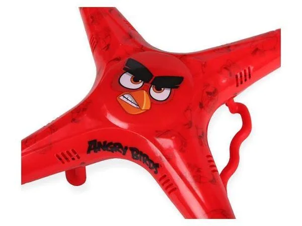 Angry Birds Licensed Red Squak-Copter 4.5CH 2.4GHz RC Camera Drone, World Tech Toys