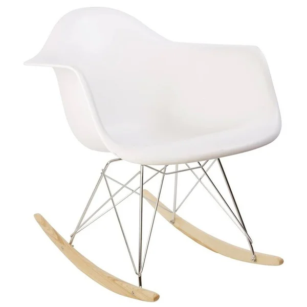 Kids Eiffel Rocking Chair - White