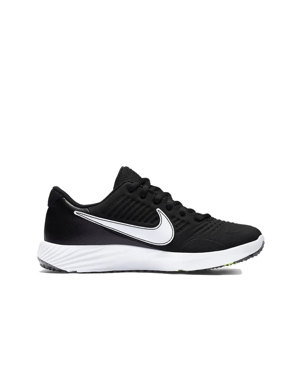 Nike Kids& Alpha Huarache 3 Turf Baseball Shoes, Youth, Black
