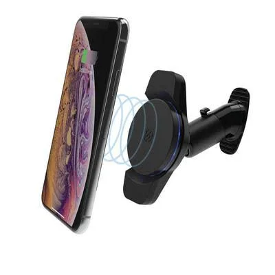 Scosche MagicMount Charge3 Qi Wireless Magnetic Dash Mcqd-xtet