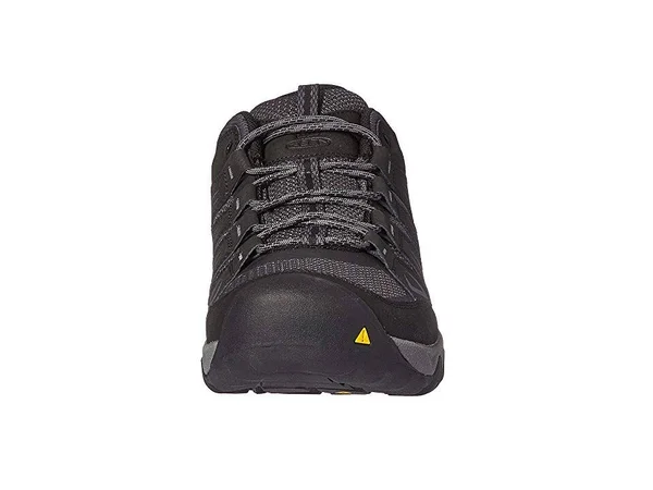 Keen Men's Hiking Shoe OakRidge, 14, Black/Gargoyle