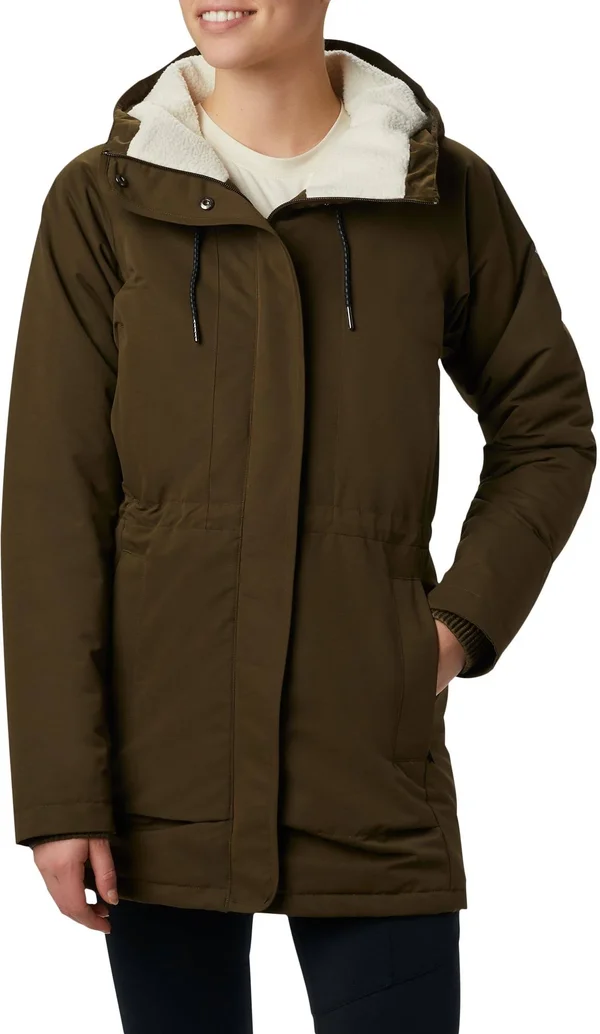Columbia Women's South Canyon Sherpa Lined Jacket - Xs - Green