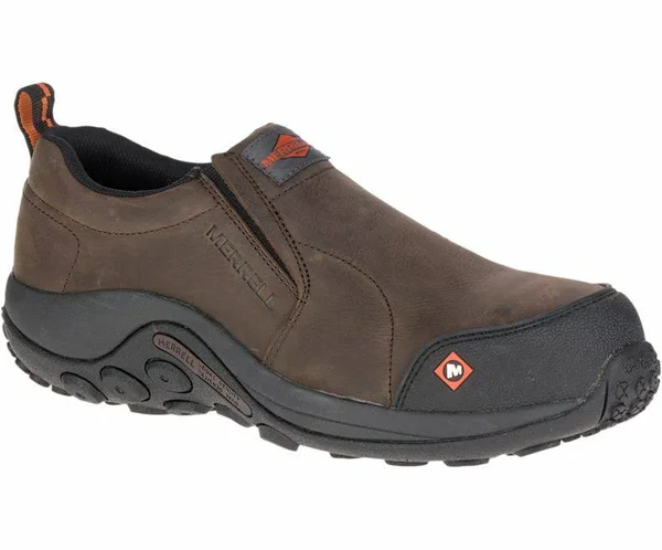 Merrell Men's Jungle Moc Comp Toe Espresso Work Shoe