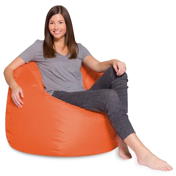 Posh Creations Bean Bag Chair for Kids - Teens, and Adults Includes Removable An