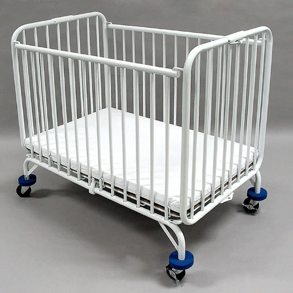La Baby Full Size Metal Folding Crib