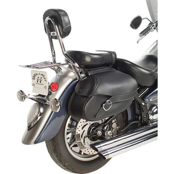 Willie & Max Belted Revolution Hard Mount Saddlebags
