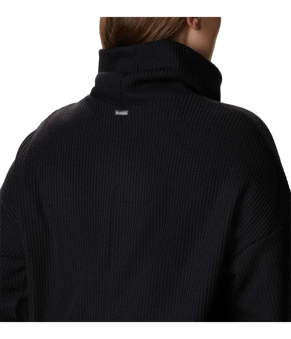Columbia Women's Chillin Fleece Pullover - Plus Size - 2x - Black