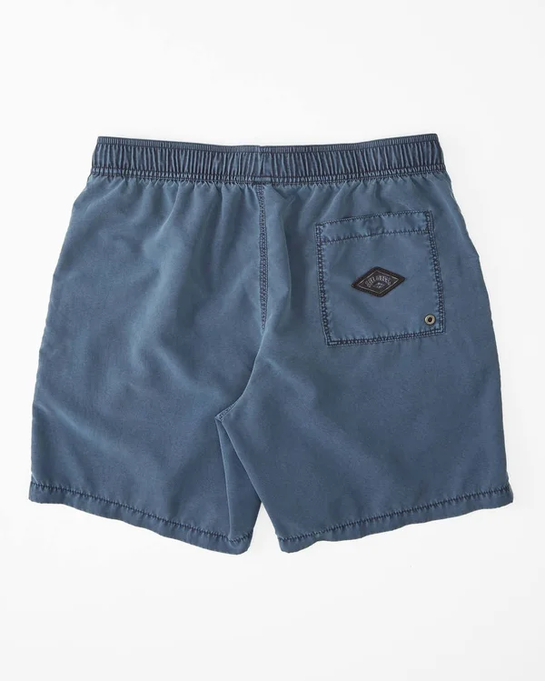 Billabong All Day Layback Overdyed Denim Blue L