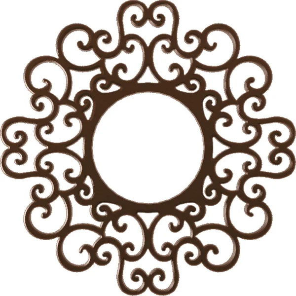 Ekena Millwork CMPP26RESCO 26x22OD x 9 7/8x22ID x 3/4x22P Reims Architectural Grade PVC Pierced Ceiling Medallion - Copper