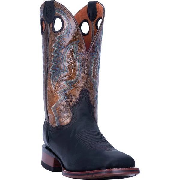 Dan Post Men's Deuce Western Boots - Black/Brown