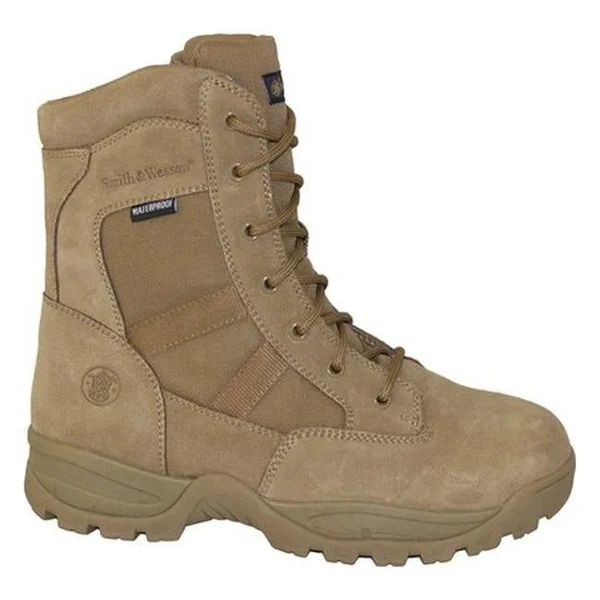 Smith & Wesson Men's Breach 2.0 Tactical Waterproof Side Zip Boots