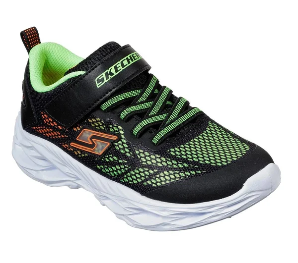 Skechers S Light: Vortex-Flash Black/Lime 3.5