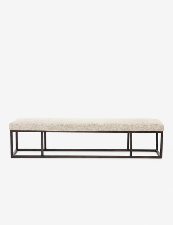 Four Hands Beaumont Bench - Plushtone Linen