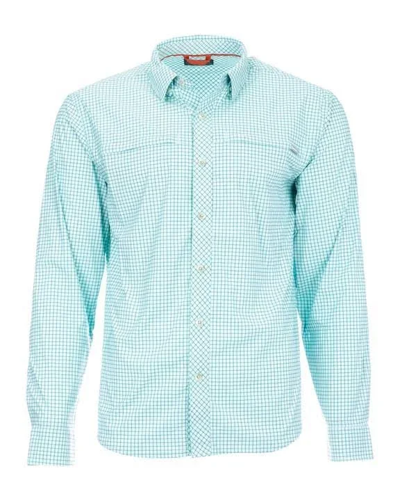 Simms Stone Cold LS Shirt Meridian Madras Plaid, 3XL