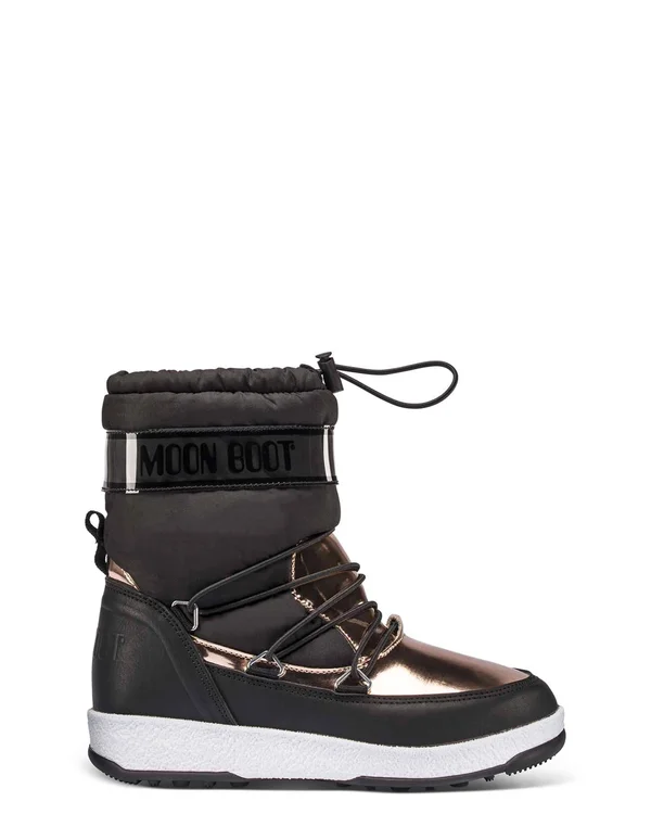 Moon Boot We Jr Girl Soft WP Black-Copper - Girl