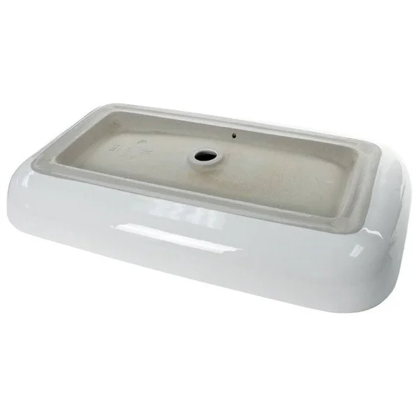 Nameeks CA4278 Caracalla 32-1/3x22 Ceramic Vessel Bathroom Sink - White