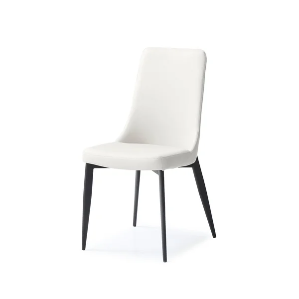 Luca Dining Chair White Leather (Set of 2)