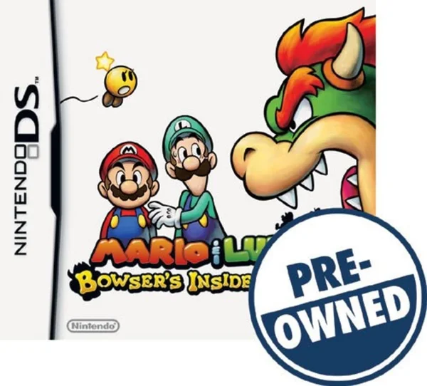 Mario & Luigi: Bowser&s Inside Story — Pre-owned - Nintendo DS