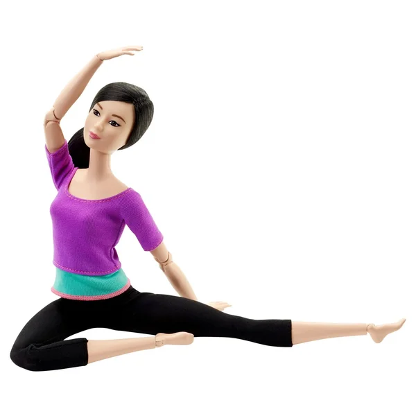 Barbie Made to Move Doll - Purple Top