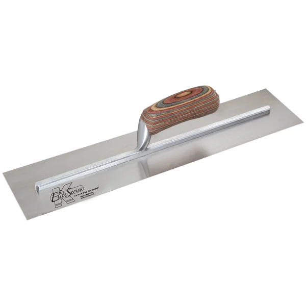 Kraft Tool CFE534 Elite Series Five Star Cement Trowel with Wood Handle, 14 x 5x22