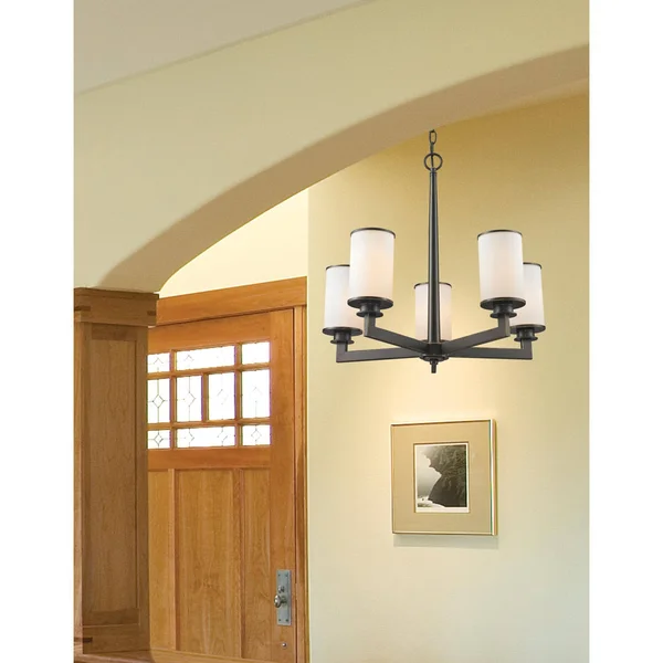 Z-Lite 413-4V Olde Bronze Savannah 4 Light Vanity