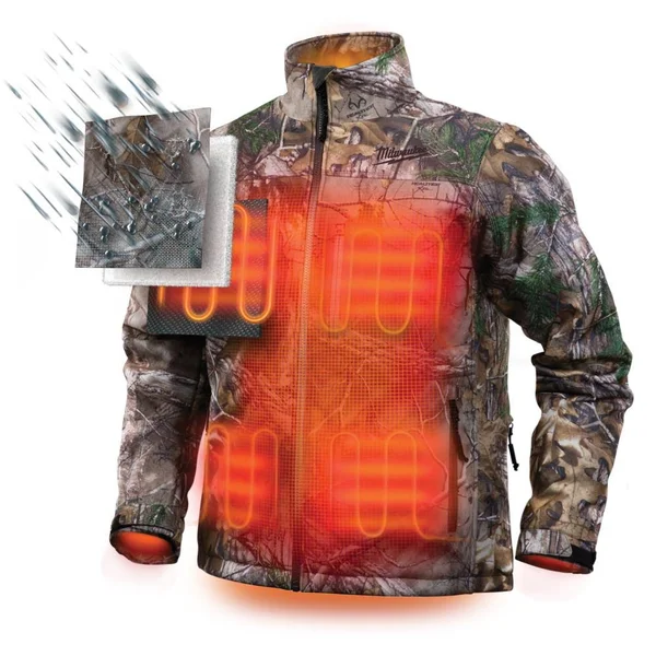 Milwaukee M12 Heated Jacket Only - Realtree Xtra 221C-20XL
