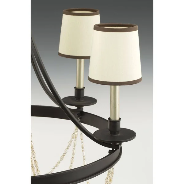 Progress Lighting P400005-020 Allaire Eight-Light Chandelier