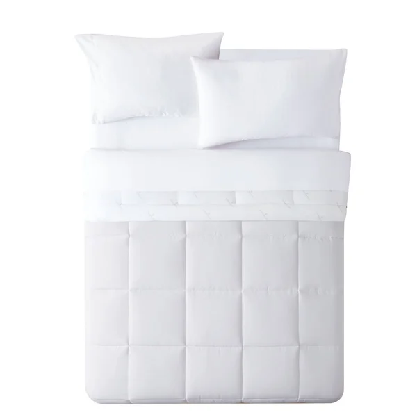 London Fog Super Soft Down Alternative Comforter - Full - Queen - Navy/White