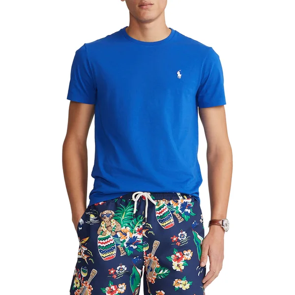 T-Shirt Polo Ralph Lauren Custom Fit Blue Man - XL