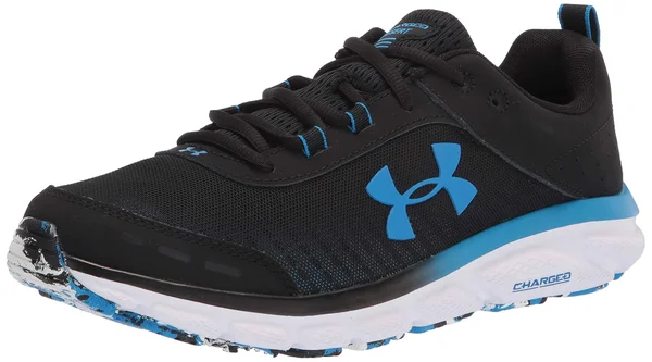 Under Armour Men's Charged Assert 8 Marble Running Shoes - Black, 7.5