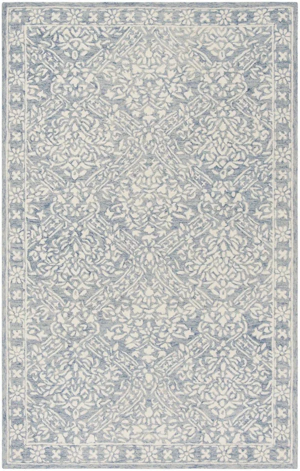 Olivier Hand-Tufted Wool Blue/Ivory Area Rug Lauren Ralph Lauren Rug Size: Runner 2&3x22 x 7&