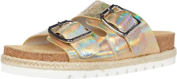 Lacee SP Cut Gold Metallic Leather - Gold 6.5