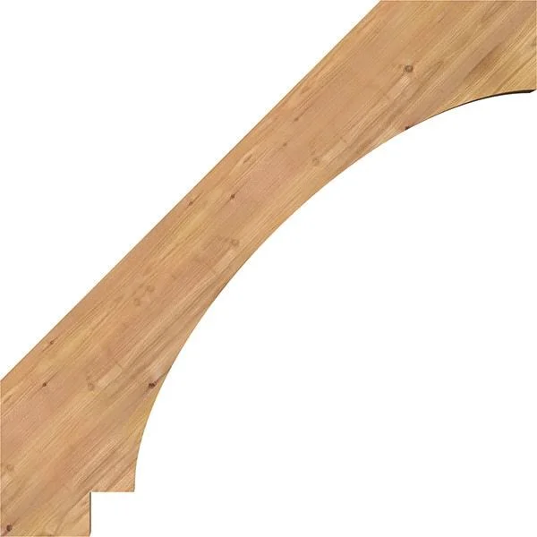 3 1/2x22W x 34x22D x 34x22H Imperial Smooth Brace - Western Red Cedar