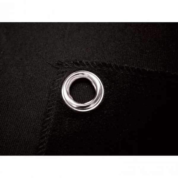 Westcott 9 x 20& Wrinkle-Resistant Cotton Backdrop (Rich Black)