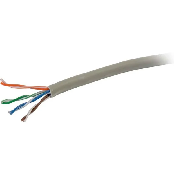 C2G 43400 1000ft Cat5e Bulk Unshielded UTP Network Cable with Stranded