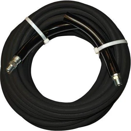 Jgb Enterprises Eagle Hose Eaglewash I Wrapped Modified Nitrile Pressure Washer Hose Assembly - 3/8" x 100' CPLD NPT Male x NPT M