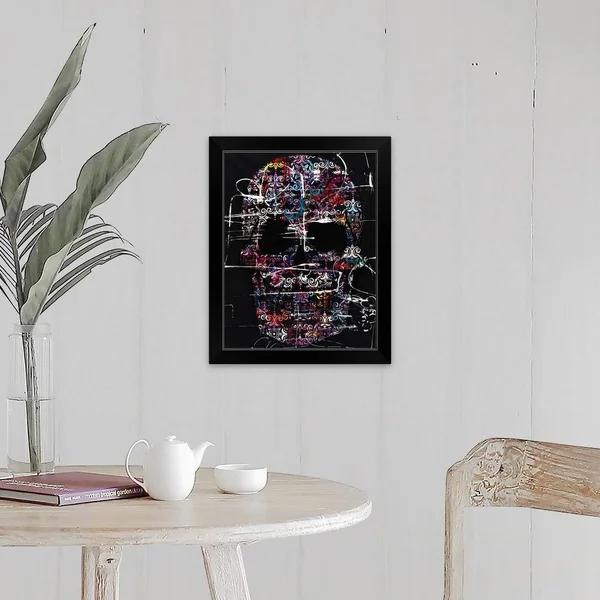 Interlace II Black Framed Print - Wood - Portrait - All Seasons - Rectangle - Modern & Contemporary - 1 Piece - 16 x 20 - In