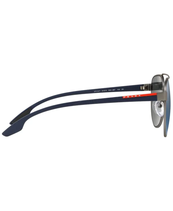 Prada Linea Rossa PS 54TS DG1387 Gunmetal Rubber