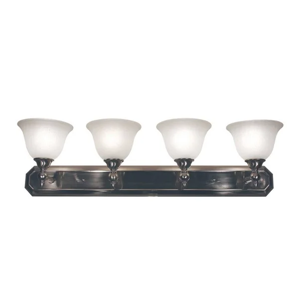 Z-Lite 901-4V-BN Clayton 4 Light Vanity in Brushed Nickel - 8 x 36 x 9.75