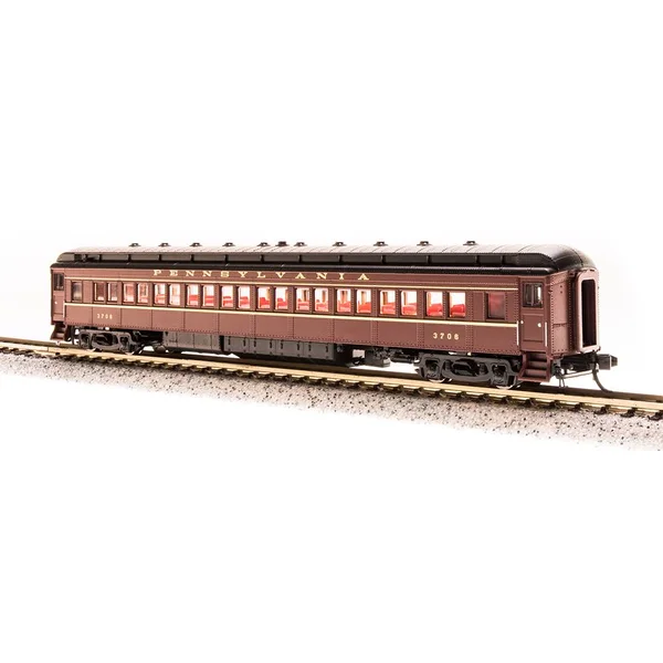 Broadway Limited Imports N PRR p70R Red/Gld LET4PK Model Train 3760