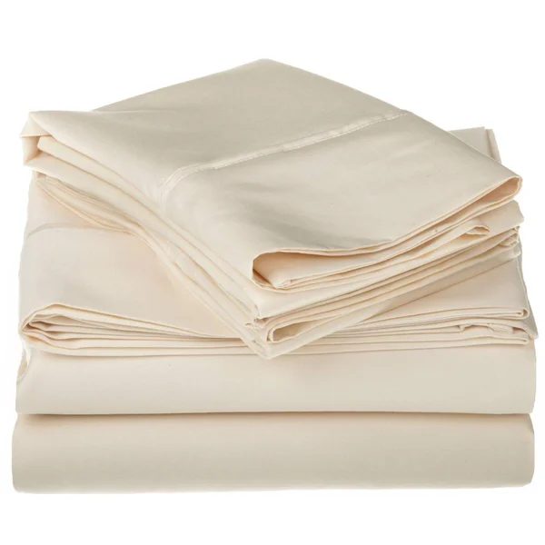 Superior Premium 1200 Thread Count Egyptian Cotton Sheet Set, Ivory