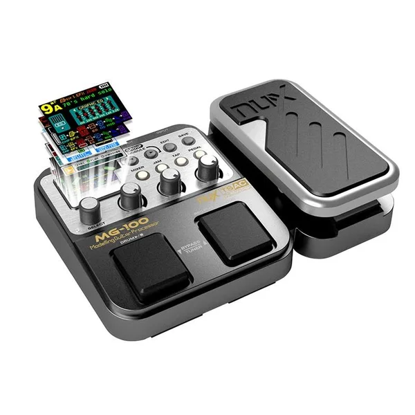 Nux mg-100 Digital Integrated Electric Guitar Effect with Drum Machine Loop Recording Function Sound